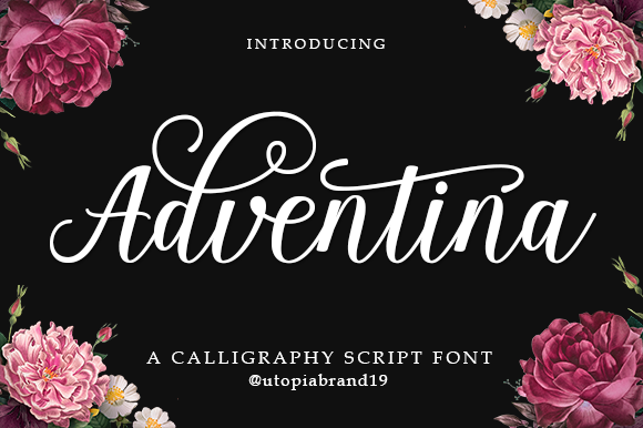 Adventina Script: A Chic Typeface for Makers and Designers
