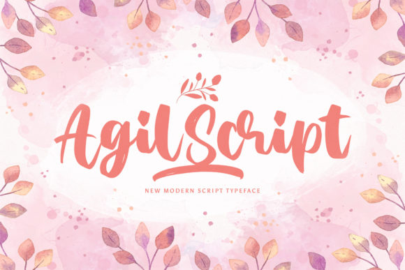 Agil Script: A Charming Font for Your Business Brand