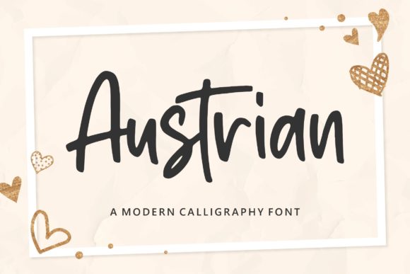 Austrian Script: A Delicate Handwritten Font for Web Design
