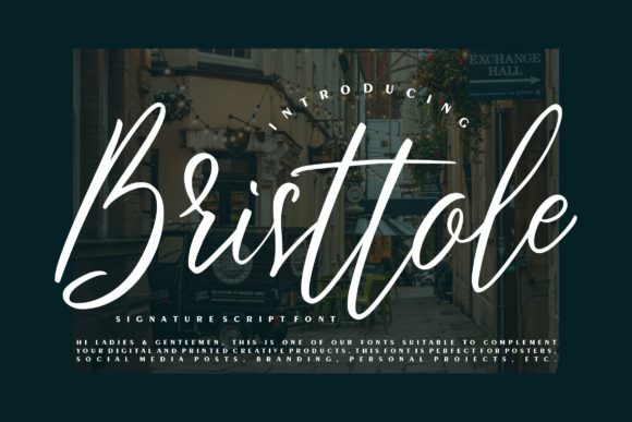 Bristtole Script: A Font for Elegant Web Design