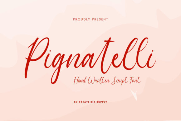 Discover Pignatelli Script: A Font for Elegant Editorial Design
