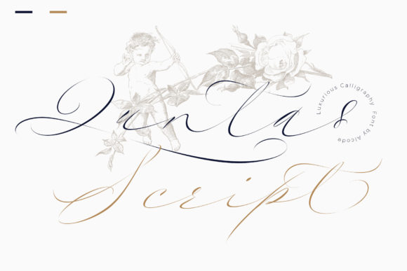 Discovering Quntas Script: A Graceful Typeface for Branding