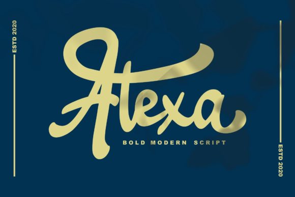 Enhance Your Brand with Alexa Script Font