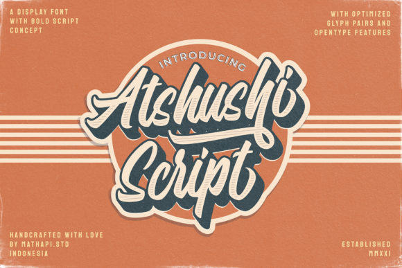 Enhance Your Brand with Atshushi Script Font
