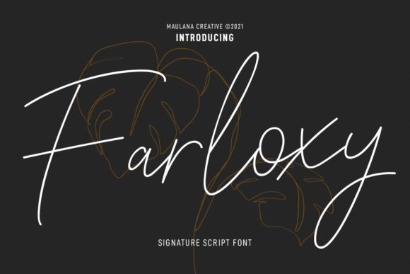 Enhance Your Brand with Farloxy Script Font
