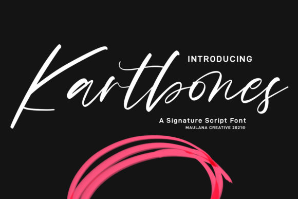 Enhance Your Campaign with Kartbones Script Font