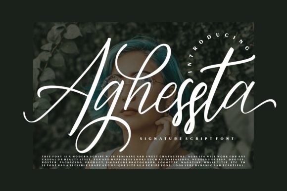 Enhance Your Campaigns with Aghessta Script Font