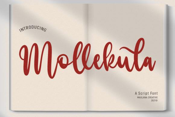 Enhance Your Handmade Creations with Mollekula Script