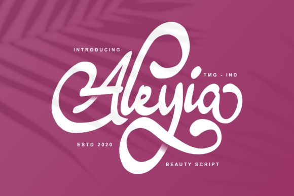 Enhance Your Web Design with Aleyia Script Font