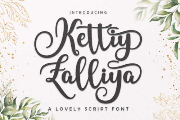 Enhancing Your Brand with Kettiy Zalliya Script Font