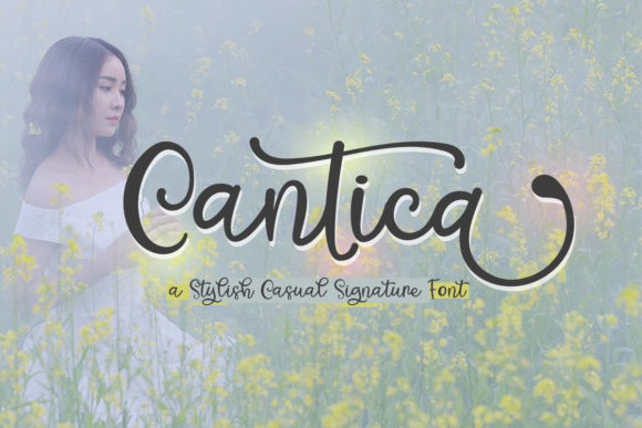 Enhancing Your Publication with Cantica Script Font