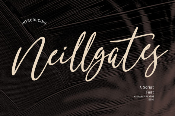 Neillgates Script: A Graceful Typeface for Elegant Publishing