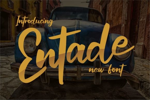 Transform Your Brand with Entade Script: A Chic, Versatile Font