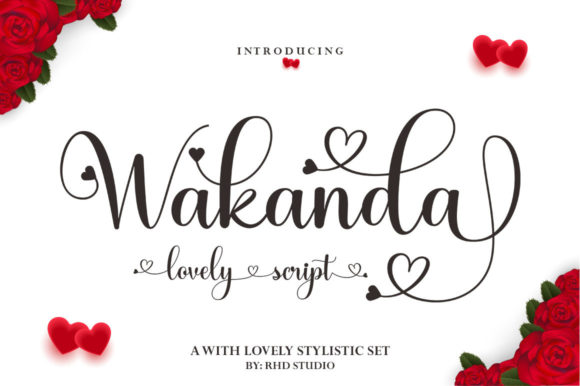 Wakanda Script: A Charming Typeface for Web Design